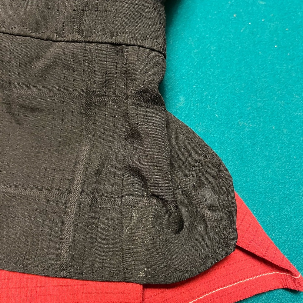 Doll Amish Red Dress with Black Apron and Matching Bonnet for 18” doll - Picture 4 of 4
